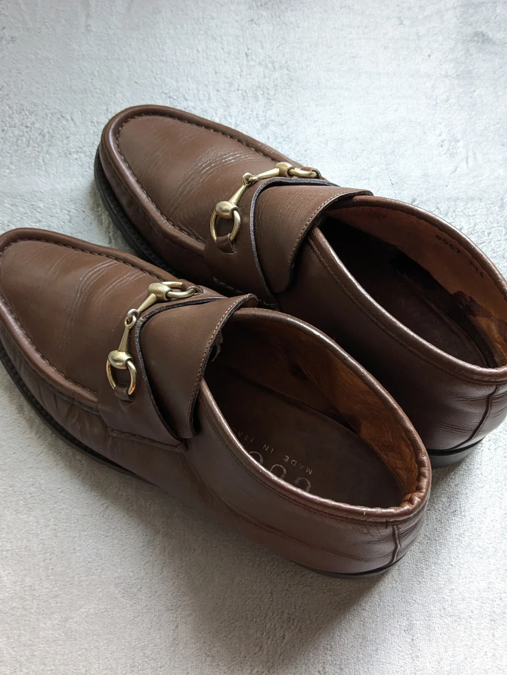 Gucci horsebit loafers